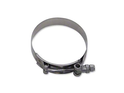 Mishimoto T-Bolt Clamp; Stainless Steel; 2.87 to 3.19-Inch (Universal; Some Adaptation May Be Required)