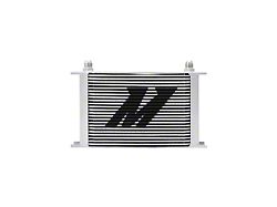 Mishimoto Universal 25-Row Oil Cooler; Silver (Universal; Some Adaptation May Be Required)