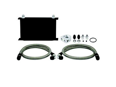 Mishimoto Universal 25-Row Non-Thermostatic Oil Cooler Kit; Black (Universal; Some Adaptation May Be Required)