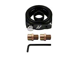 Mishimoto Engine Oil Cooler Adapter; Oil Filter Sandwich Plate Adapter (Universal; Some Adaptation May Be Required)