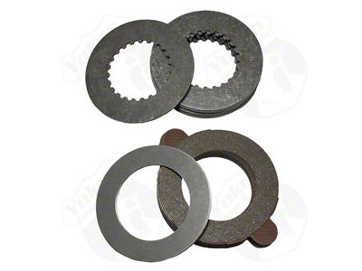 Yukon Gear Differential Clutch Pack; Rear; Ford 8.80-Inch; Trac-Loc Clutch Kit; Composite Clutches; Short Tabs, Fits Early and Late Clutch Designs (97-14 F-150)