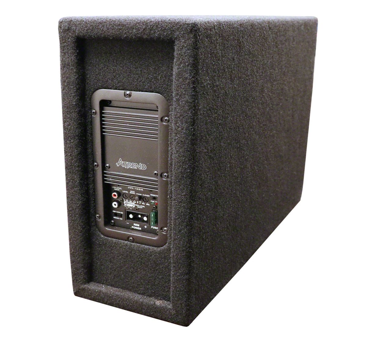 Ranger 10Inch Single Shallow Mount Vented with 300.1SBA Amp Subwoofer