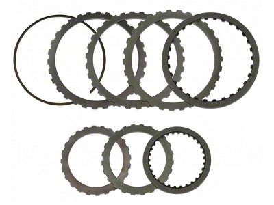 McLeod 10R80 Automatic Transmission Friction and Steels Kit; 500 HP Capacity (19-23 Ranger)