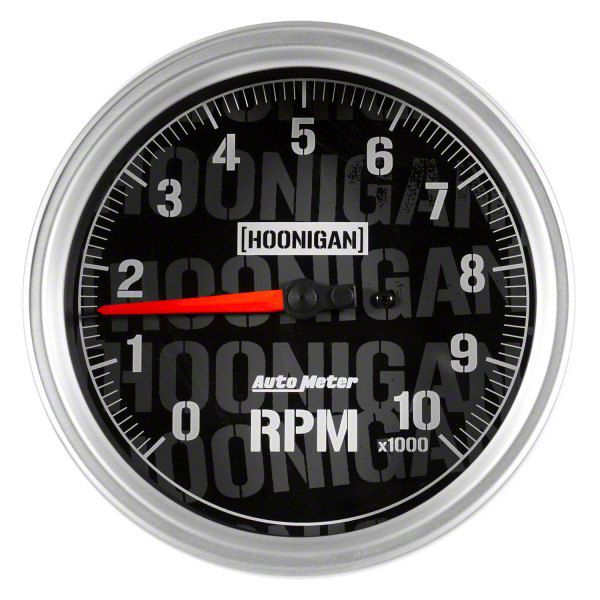 Auto Meter Tahoe 5Inch InDash Tachometer Gauge with Hoonigan Logo; Electrical 449809000