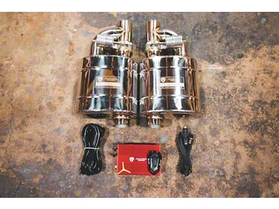 Valvetronic Designs Universal Valved Muffler Kit; 2.50-Inch; Pair (Universal; Some Adaptation May Be Required)