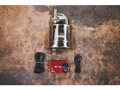 Valvetronic Designs Universal Valved Muffler Kit; 3.50-Inch; Single (Universal; Some Adaptation May Be Required)