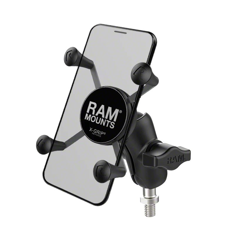 RAM Mounts Yukon XGrip Phone Mount with 3/8Inch to 16 Threaded Ball