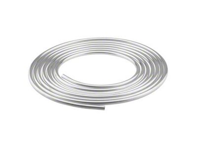 Aluminum Hardline Tubing; -8AN x 1/2-Inch; 25-Foot Roll