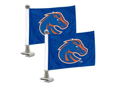 Ambassador Flags with Boise State University Logo; Blue (Universal; Some Adaptation May Be Required)