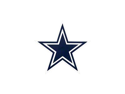 Ambassador Flags with Dallas Cowboys Logo; Blue (Universal; Some Adaptation May Be Required)