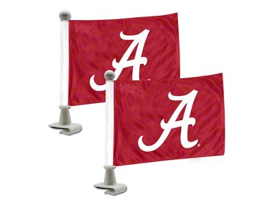 Ambassador Flags with University of Alabama Logo; Red (Universal; Some Adaptation May Be Required)