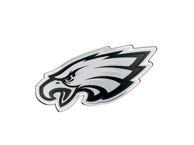 Philadelphia Eagles Embossed Emblem; Green (Universal; Some Adaptation May Be Required)