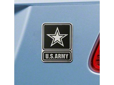 U.S. Army Emblem; Chrome (Universal; Some Adaptation May Be Required)
