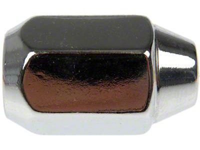 Chrome Acorn Wheel Lug Nuts; M14x1.50; Set of 4 (99-23 Silverado 1500)