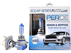Perde Solar Series Platinum Xenon-Enhanced Halogen Fog Light Bulbs; H10 (08-13 Yukon)