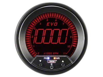 Prosport 80mm Premium EVO Series Tachometer; 85mm (Universal; Some Adaptation May Be Required)