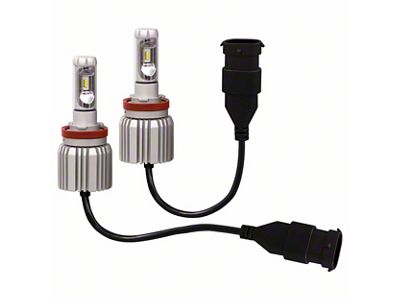 Single Beam LED Headlight Bulbs; Low Beam; H11 (15-23 F-150 w/ Factory Halogen Headlights)