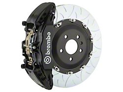 Brembo GT Series 6-Piston Front Big Brake Kit with 15-Inch 2-Piece Type 3 Slotted Rotors; Black Calipers (19-23 Silverado 1500)