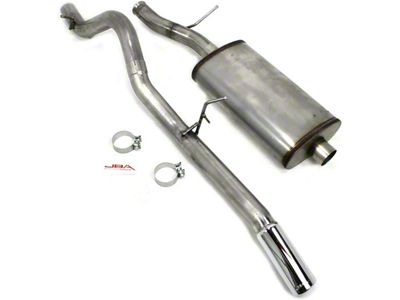 JBA Single Exhaust System with Polished Tip; Rear Exit (15-19 Tahoe)