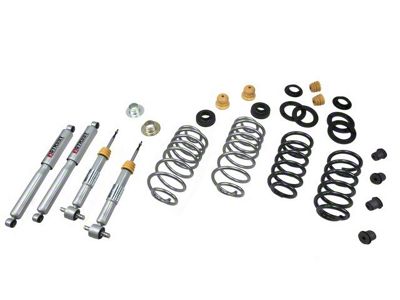 Belltech Lowering Kit with Street Performance Shocks; 1 to 2-Inch Front / 3 to 4-Inch Rear (07-13 Tahoe w/o Autoride)