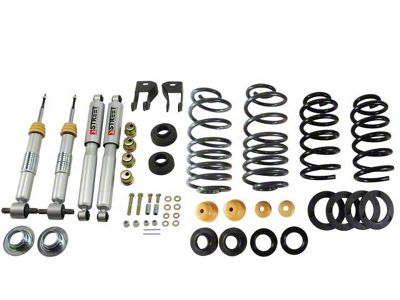 Belltech Lowering Kit with Street Performance Shocks; 1 or 2-Inch Front / 3 or 4-Inch Rear (07-14 4WD Tahoe w/ Autoride; 07-20 2WD Tahoe w/ Autoride)