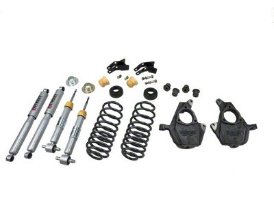 Belltech Lowering Kit with Street Performance Shocks; 2-Inch Front / 3 or 4-Inch Rear (07-14 Tahoe w/o AutoRide)