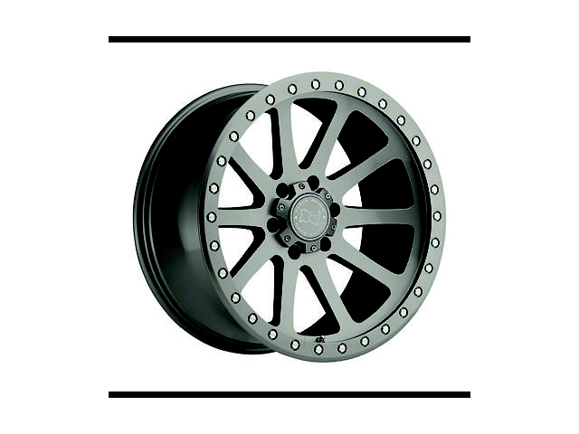 Black Rhino Mint Gloss Graphite 6-Lug Wheel; 18x9; 12mm Offset (15-20 Yukon)