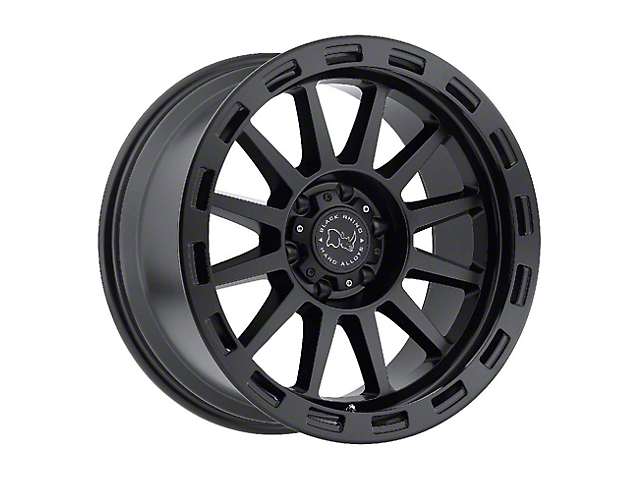 Black Rhino Revolution Matte Black 6-Lug Wheel; 18x9; 12mm Offset (21-23 Yukon)