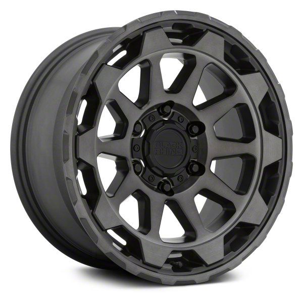 Black Rhino Rotor Matte Gunmetal 6-Lug Wheel; 18x9; -18mm Offset (21-23 Yukon)