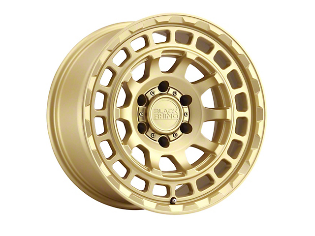 Black Rhino Chamber Matte Gold 6-Lug Wheel; 17x8.5; 12mm Offset (15-20 Yukon)