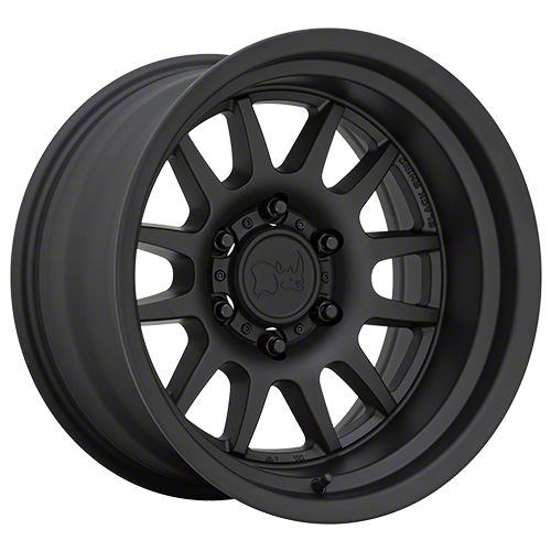 Black Rhino Guide Matte Black 6-Lug Wheel; 17x9; -38mm Offset (15-20 Yukon)