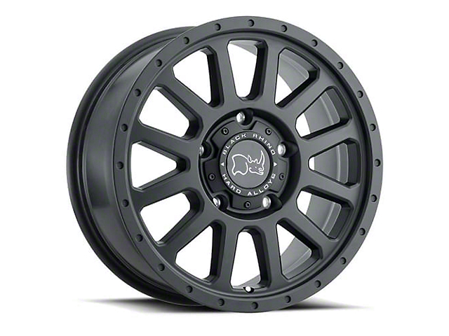 Black Rhino Havasu Matte Black 6-Lug Wheel; 17x7.5; 35mm Offset (15-20 Yukon)