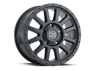 Black Rhino Havasu Matte Black 6-Lug Wheel; 17x7.5; 35mm Offset (07-14 Yukon)