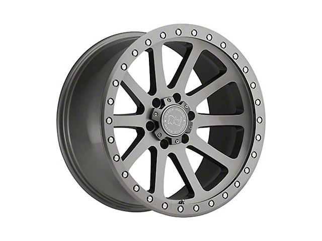 Black Rhino Mint Gloss Graphite 6-Lug Wheel; 17x9; -12mm Offset (07-14 Yukon)