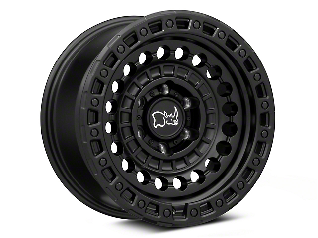 Black Rhino Sentinel Matte Black 6-Lug Wheel; 17x8.5; -10mm Offset (07-14 Yukon)