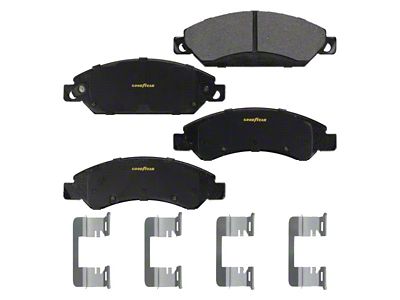 Goodyear Brakes Truck and SUV Carbon Ceramic Brake Pads; Front Pair (2007 Tahoe)
