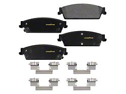 Goodyear Brakes Truck and SUV Carbon Ceramic Brake Pads; Rear Pair (07-18 Silverado 1500 w/ Rear Disc Brakes)