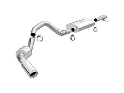 Magnaflow Street Series Single Exhaust System with Polished Tip; Side Exit (15-20 5.3L Tahoe)