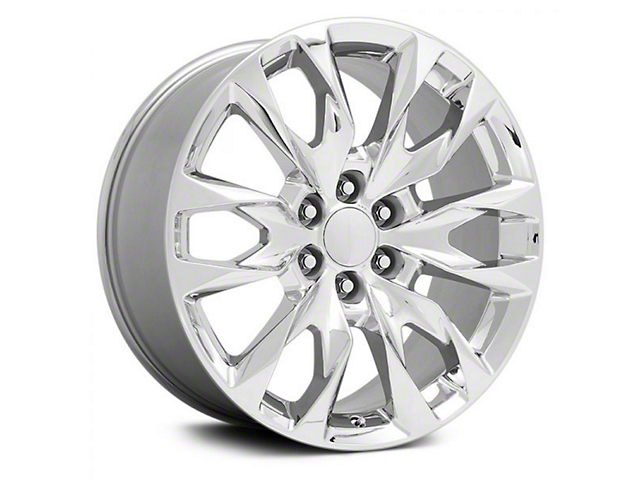 Performance Replicas PR210 Chrome 6-Lug Wheel; 22x9; 28mm Offset (15-20 Yukon)