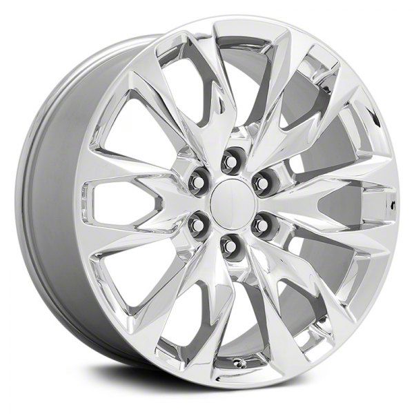 Performance Replicas PR210 Chrome 6-Lug Wheel; 24x10; 30mm Offset (15-20 Yukon)