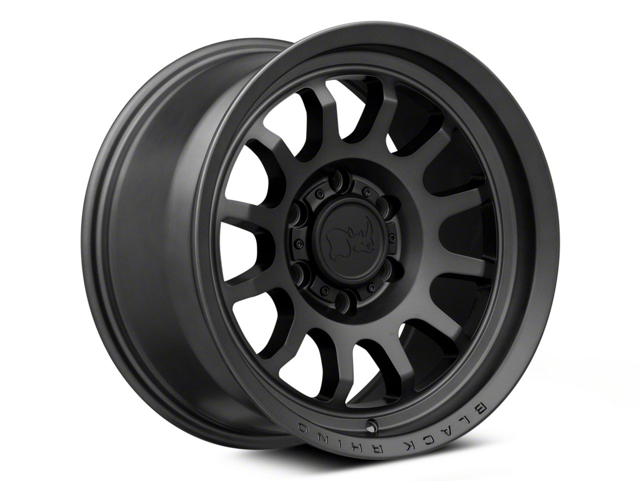 Black Rhino Rapid Matte Brushed Gunmetal 6-Lug Wheel; 17x8.5; 0mm Offset (07-14 Yukon)