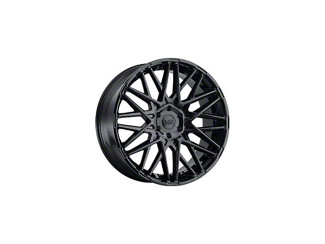 Black Rhino Morocco Gloss Black 6-Lug Wheel; 22x10; 10mm Offset (21-23 Yukon)