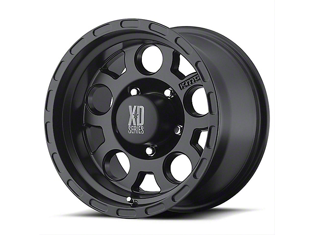 XD Enduro Matte Black 6-Lug Wheel; 17x9; -6mm Offset (15-20 Yukon)