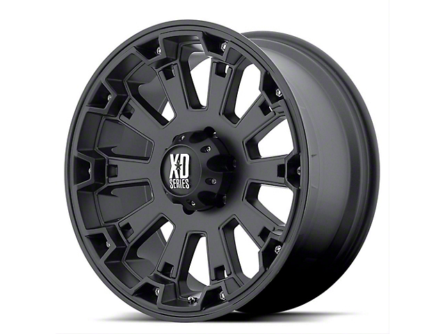 XD Misfit Matte Black 6-Lug Wheel; 17x9; 0mm Offset (07-14 Yukon)