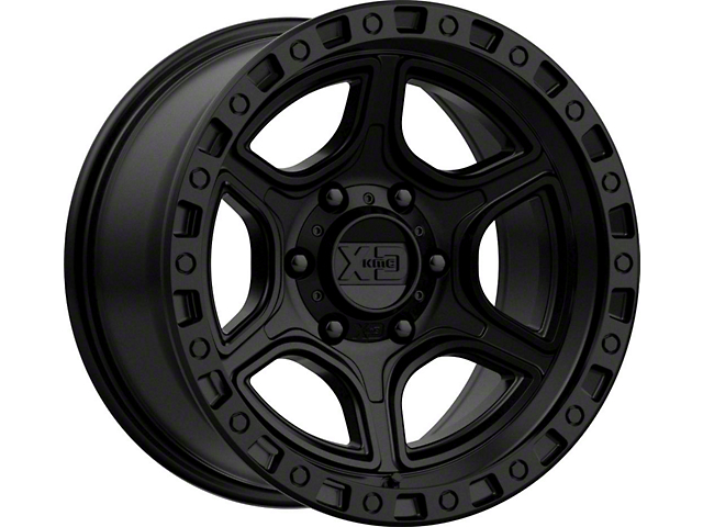 XD Portal Satin Black 6-Lug Wheel; 17x8.5; 18mm Offset (07-14 Yukon)