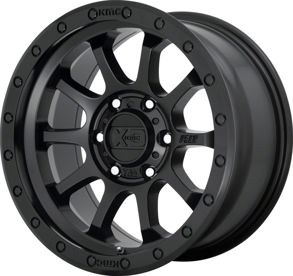 XD Sierra 1500 RG3 Satin Black 6-Lug Wheel; 17x8.5; 0mm Offset ...