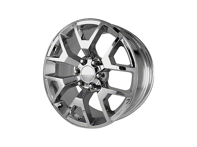 Performance Replicas PR150 Chrome 6-Lug Wheel; 22x9; 27mm Offset (21-23 Yukon)