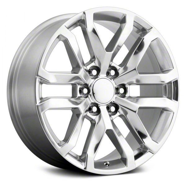 Performance Replicas Silverado 1500 PR196 Polished 6-Lug Wheel; 22x9 ...