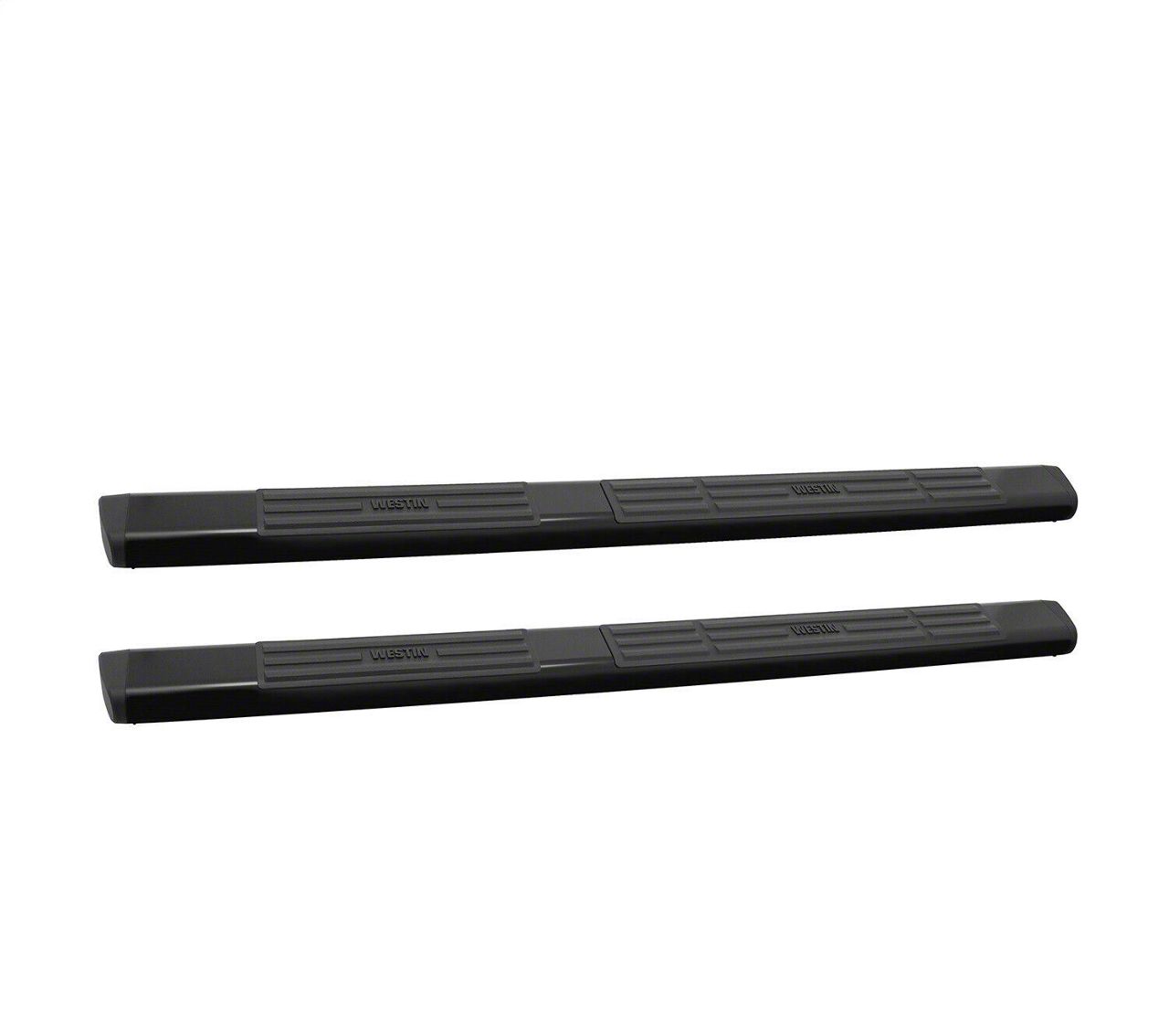 Tahoe Premier 6 Oval Nerf Side Step Bars without Mounting Kit; Black ...