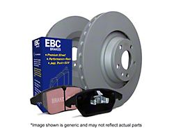 EBC Brakes Stage 20 Ultimax 6-Lug Brake Rotor and Pad Kit; Front and Rear (14-18 Silverado 1500)